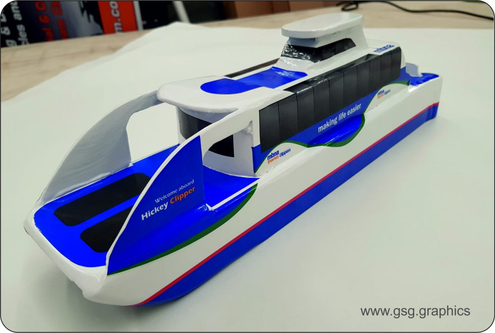 commercial vessel - Thames Clipper Dave Hickey Engineering Dept Leaving Gift